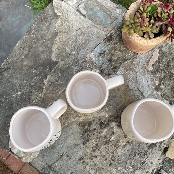 Three Rae Dunn Artisan collection coffee mugs - Picture 7 of 10